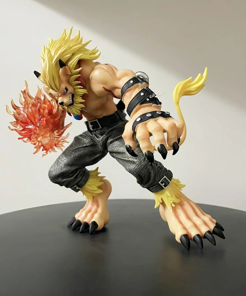21cm/8.27in Anime Digimon Adventure Figure Leomon Action Figures Pvc Statue Desktop Ornamen Collection Model Toys Gifts