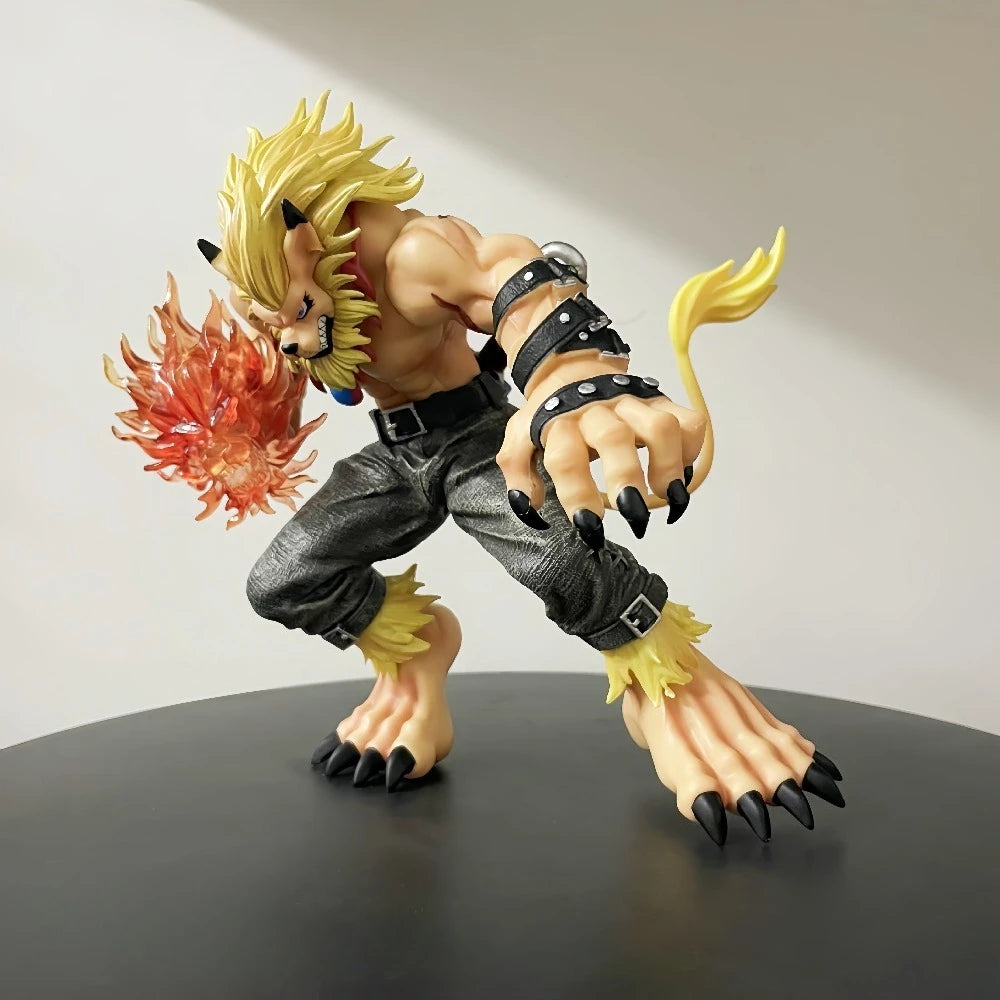21cm/8.27in Anime Digimon Adventure Figure Leomon Action Figures Pvc Statue Desktop Ornamen Collection Model Toys Gifts