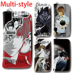 Death Note Zip Wallet — Long Card Holder Purse