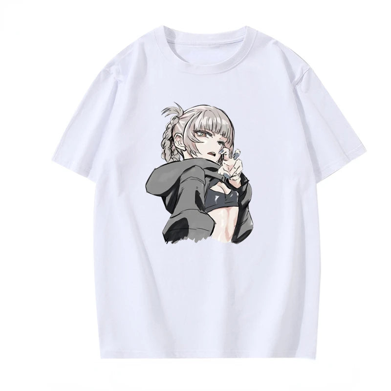 CALL OF THE NIGHT T-shirt Japan Anime Hot Sale ACG Fans Otaku Tshirt Korea Style Aesthetic Short-sleev Summer Tops Hipster Tees