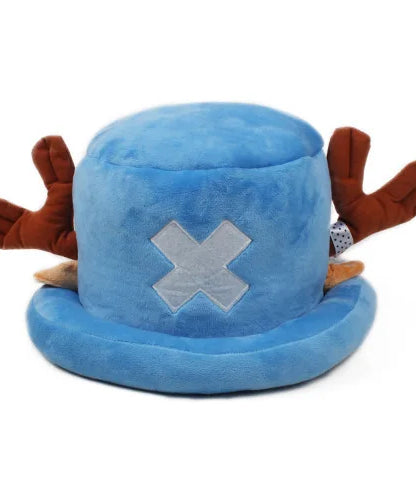 Cute One Piece Tony Tony Chopper Girl's Hat Cartoon Plush Warm Hat Autumn/Winter Hat Birthday Gift