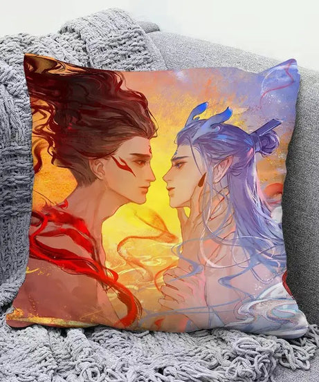 Ne Zha anime peripherals pillows cute personality creative fashion living room sofa bedroom cushions holiday gift