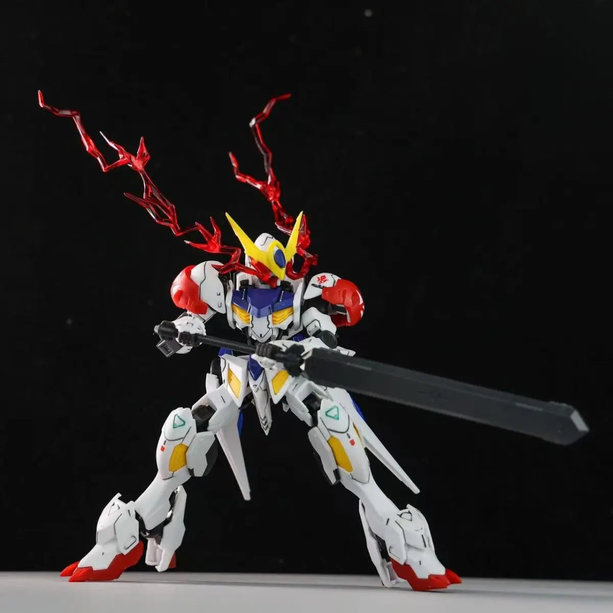 Barbatos Lupus ASW-G-08 Assembly Model Kit 1/144 Apls Hg Action Figure With Water Sticker Blood Bar Mecha Toy Collection