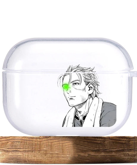 Anime Transparent TPU Case for Airpods Pro 2 1 3 Vinlands Saga Manga Soft Silicone Cover Bluetooth Earphone Cases