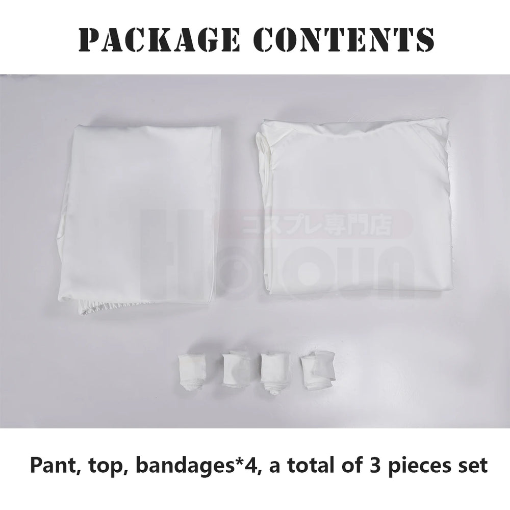 Anime Jujutsu Kaisen Hajime Kashimo Cosplay Costume – Top, Pants & Wig Set 5