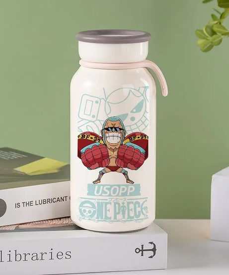 Anime One Piece Monkey D. Luffy Roronoa Zoro Nami Usopp Chopper Nico Robin Franky Insulated Cup Drinking Cup Anime Cup