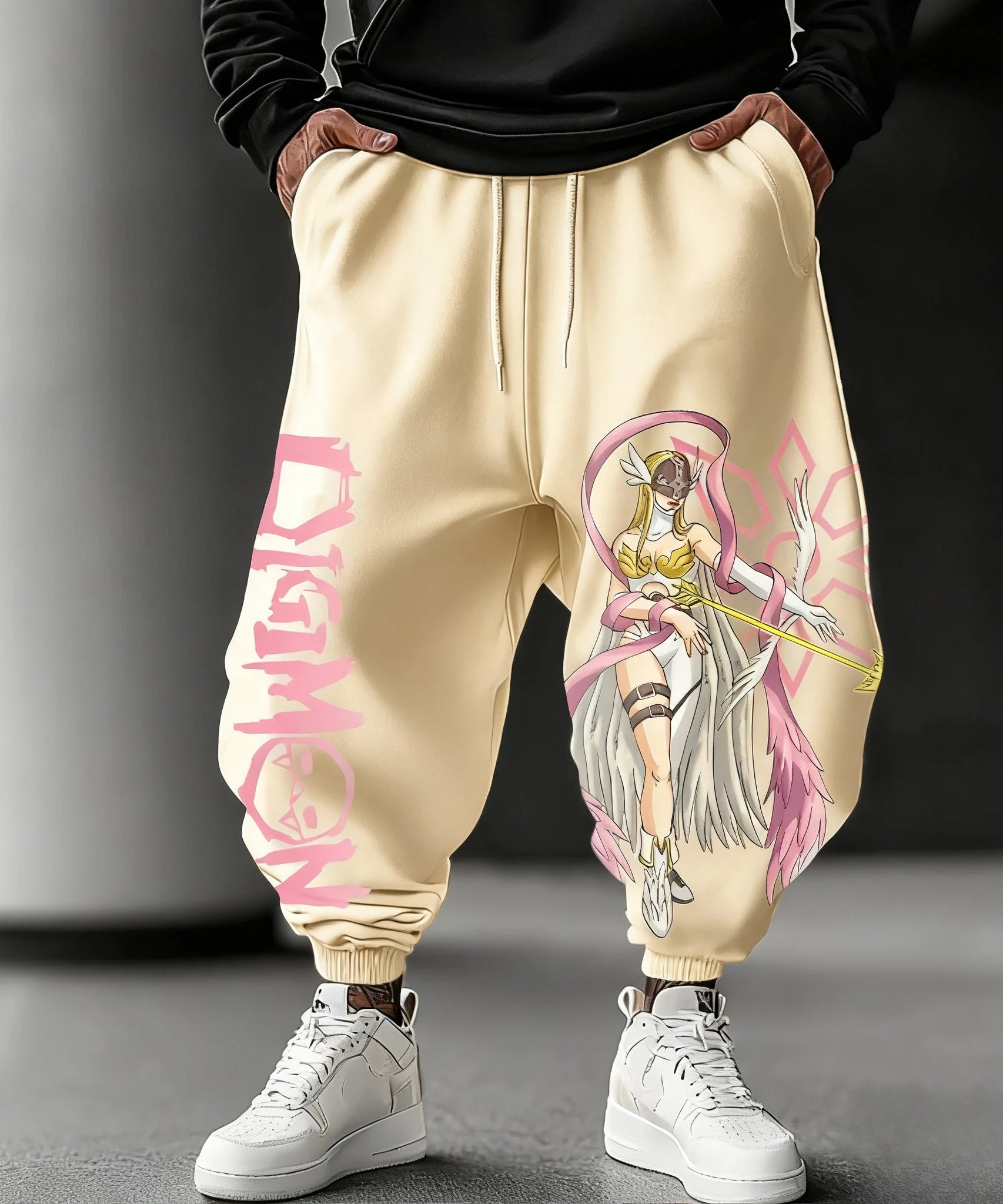 Digimon Anime Men Women Jogger Pants Sweatpants Loose Fit Streetwear Casual Cotton Summer Cartoon Printed Hip Hop Y2k Clothes