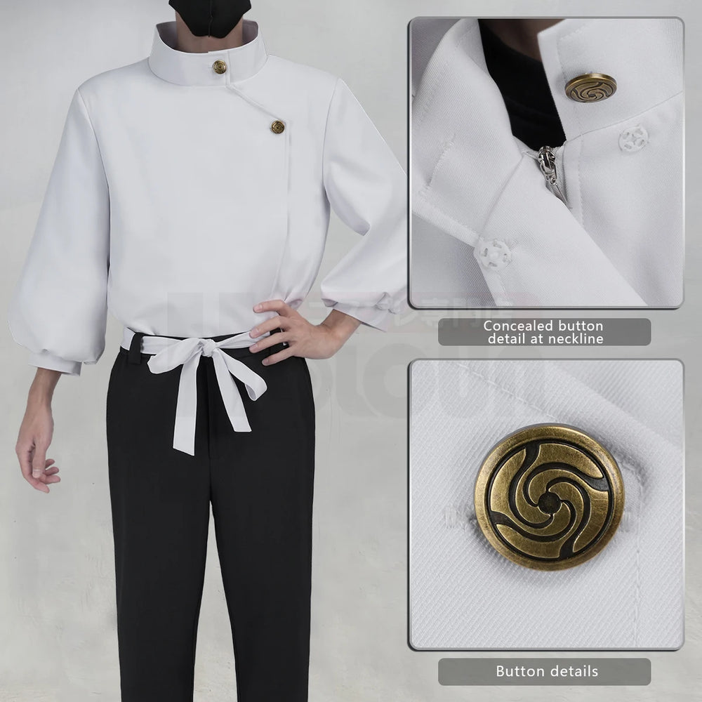Anime Jujutsu Kaisen High School Uniform & Wig Cosplay Costume 2