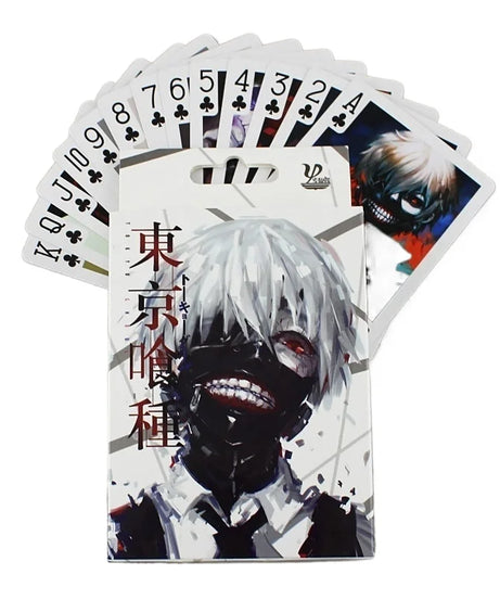 Anime Tokyo Ghoul Poker Cards Desk Playing Props Fans' Novelty Collection Accessories