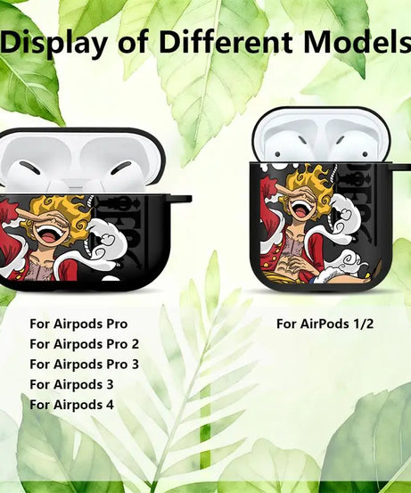 Case For Airpods 4 1 Pro 3 Pro3 Pro2 2 Earphone Cases Cover OneS LuffyS P-ieceS