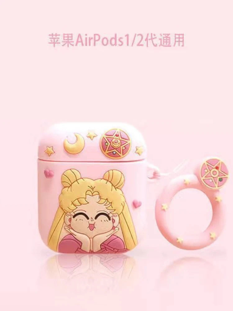 Girl Warrior AirPods 3 Earphone Case Apple Pro Third Generation AirPods S1/2nd Generation Bluetooth Earphone Case