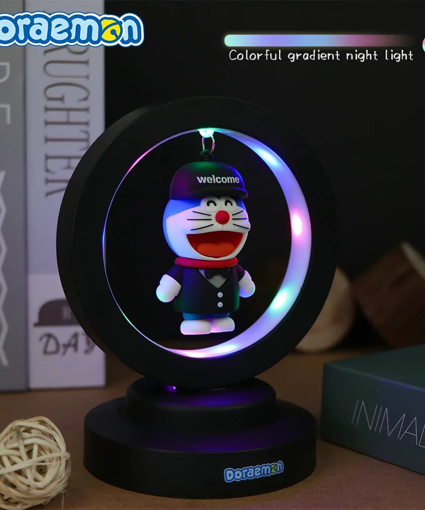 Doraemon LED Night Light – RGB Color Lamp for Kids' Bedroom & Gifts