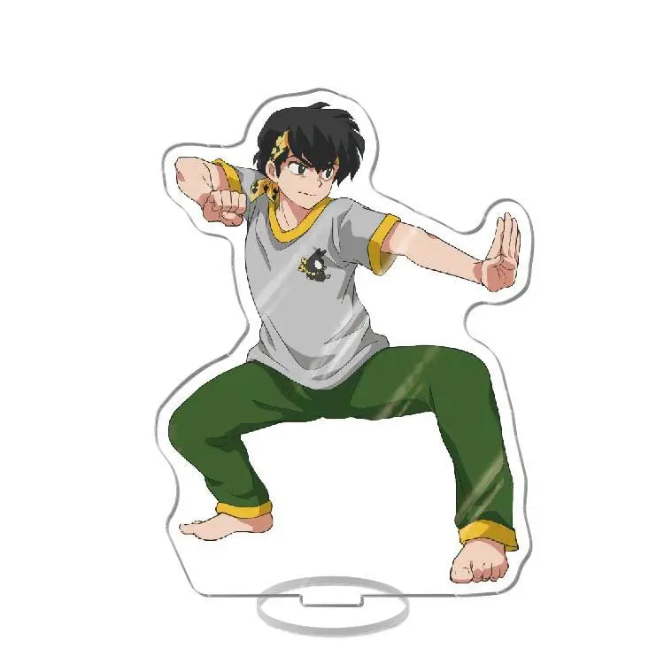 Anime Ranma 1/2 Nibun No Ichi Acrylic Stand Model Plate Decoration Desk Figure Display Friends Girls Gift Cartoon New Product