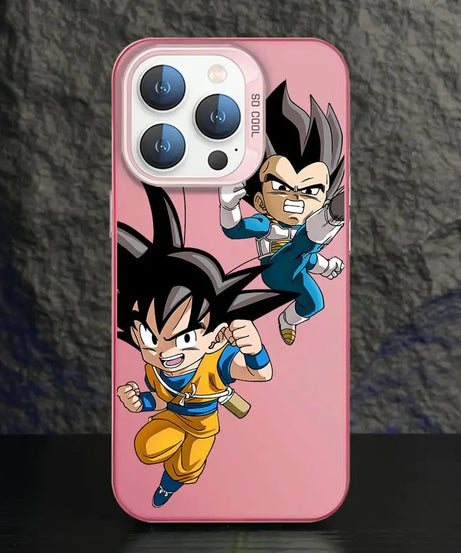 Phone Case for iPhone 14 15 16 Plus 17 Air 16e 11 12 13 Pro Max Shell Dragon Ball Vegeta Goku Dragons