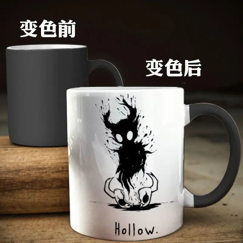 Hollow Knight Hornet Silk Song GK Tears City Window Mug Coffee Ceramic Color-Changing Cup Personalized Holiday Gift
