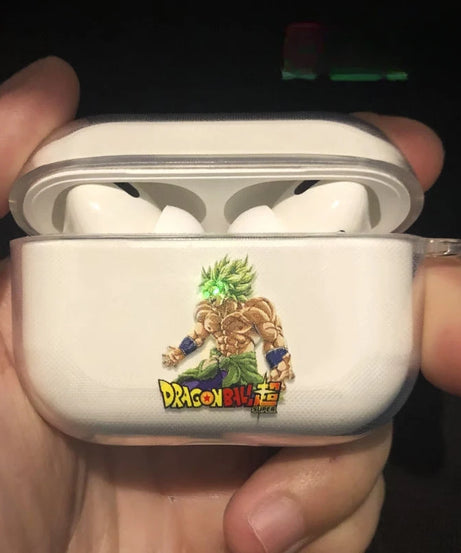 Dragon Ball Son Goku Earphone Case for Airpods Pro Pro2 3 Anime Transparent Wireless Earphone Protective Cover Shockproof Shell