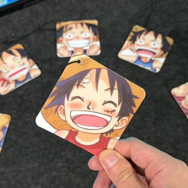 One Piece Car Mounted Fragrance Patch Decoration Car Accessories Anime Luff Tony Tony Chopper Roronoa Zoro Car Interior
