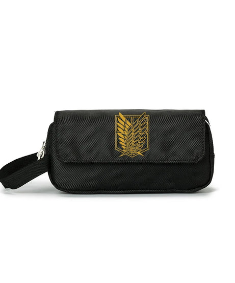New Attack On Titan Pencil Case Student Anime Peripheral Pencil Case Fashion Stationery Case Christmas Birthday Fan Gifts