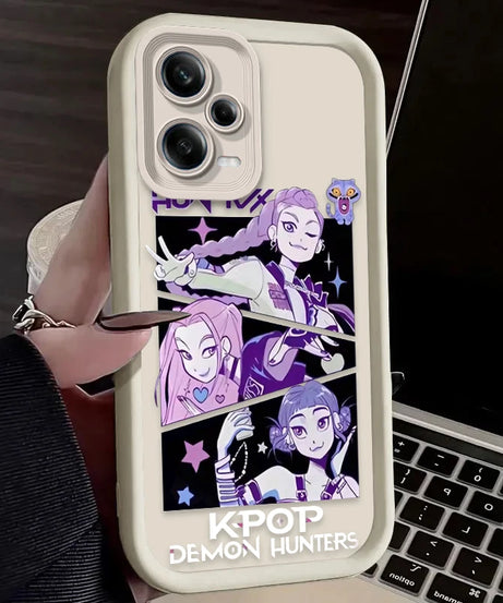 D-demon H-Hunters K-Kpop Case For Xiaomi Redmi Note 13 14 12 11 Pro Plus 5G 14S 12S 11S 10S 10 9 Redmi 14C 13C 12C 12 4G Cover