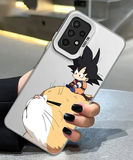Shell Phone Case For Samsung For Galaxy A25 A16 A34 A13 A22 A24 A32 A14 A23 A12 A15 Dragon Ball Goku