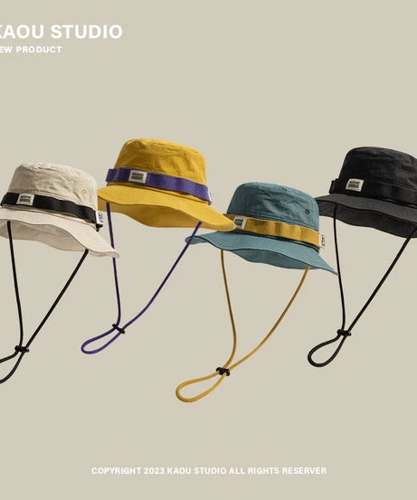 Japanese Hiking  Bucket  Hat for Women Men Fisherman Hat  Summer  Vacation Visor upf 50 Sun UV Protection Hat Chapeau Femme