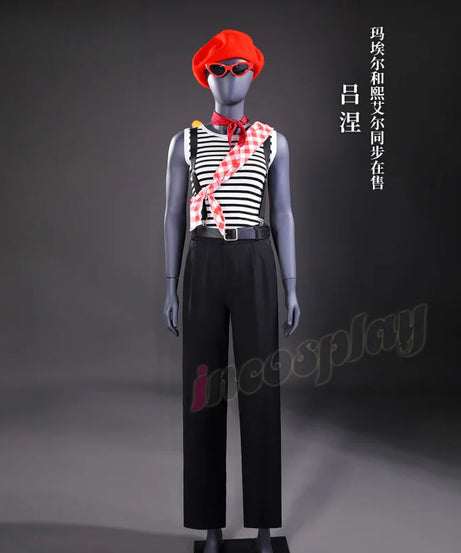 Lune Sciel  Maelle baguette Cosplay Costume  Clair Obscur：Expedition 33 Halloween Carnival casual uniform men women suit