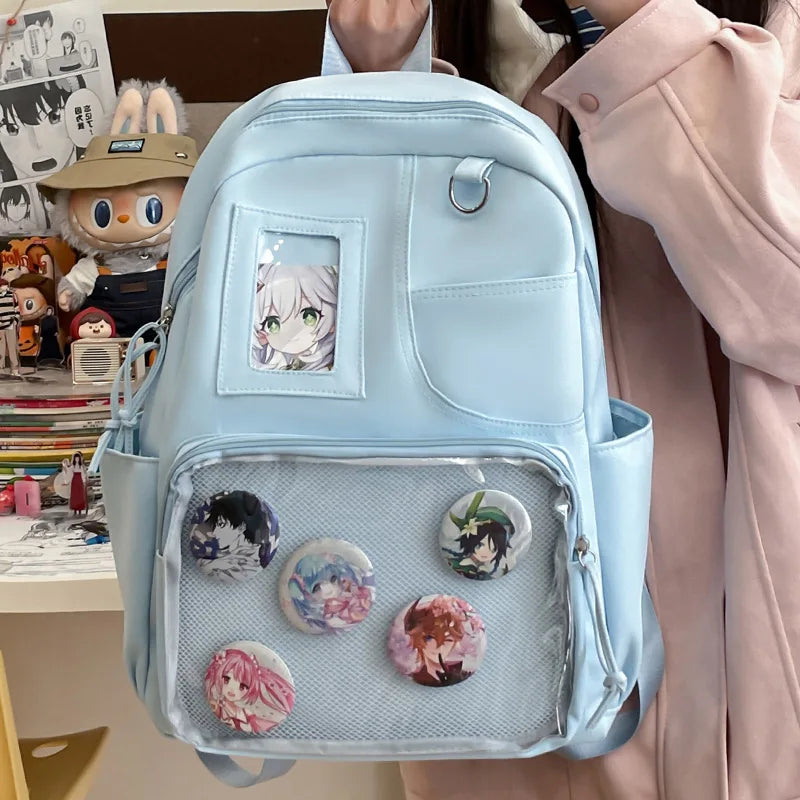 College Style Backpack — Large-Capacity Travel Bag