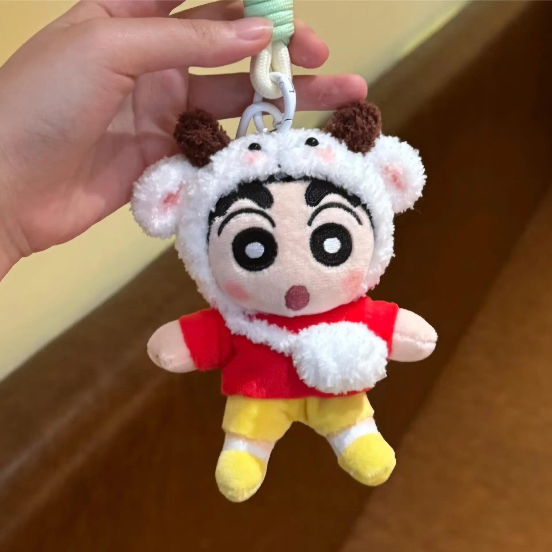 Cute Genuine Chef Series Crayon Shin-chan Plush Doll Keychain Bag Pendant Toy Gift
