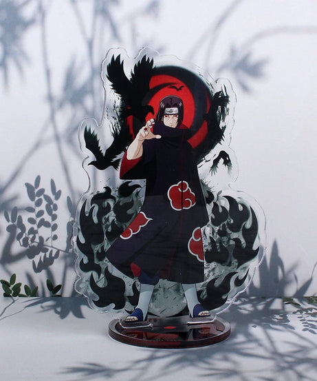 Anime Acrylic Stand Character Model Board Table Decoration Key Chain Kakashi Itachi Sasuke Lady Gift Jewelry Accessories