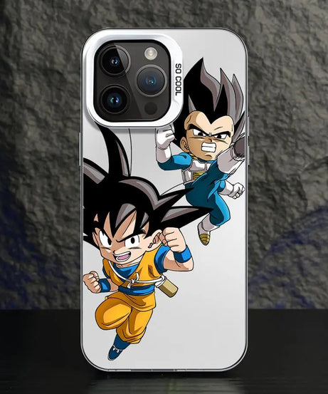 Phone Case for iPhone 14 15 16 Plus 17 Air 16e 11 12 13 Pro Max Shell Dragon Ball Vegeta Goku Dragons