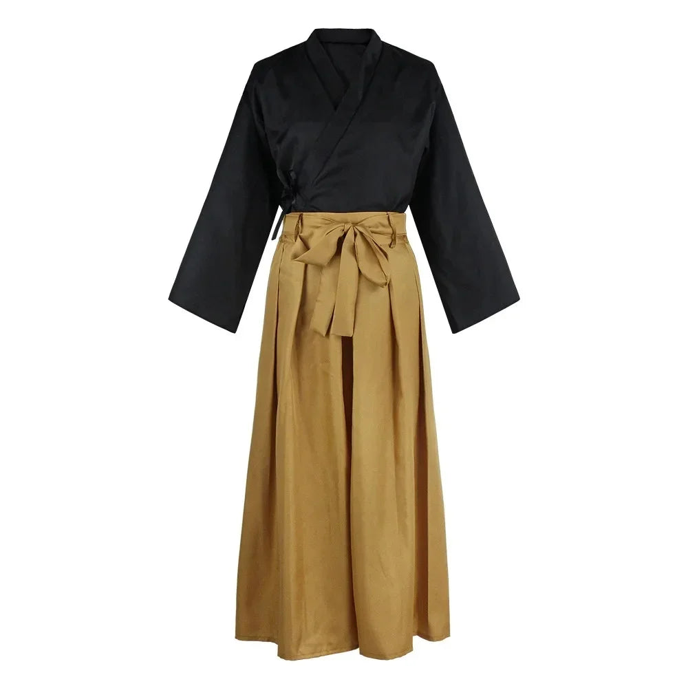 Anime Demon Slayer Hotaru Haganezuka Cosplay Costume – Kimono & Mask Set 4