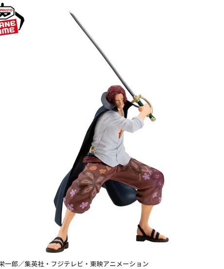 Banpresto One Piece Shanks Figure – Original BANDAI PVC 22cm Collectible Model
