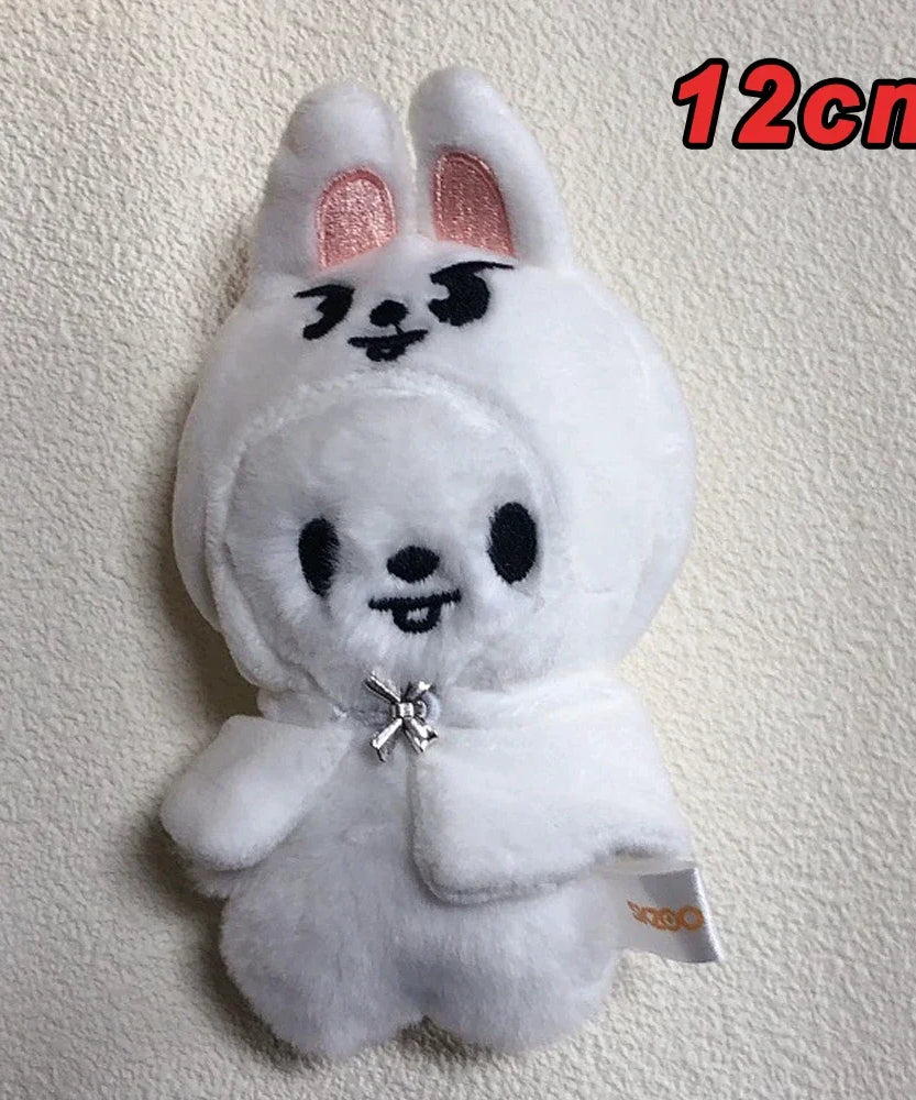 300style 10/22cm Skzoo Plush Bag Toy Kawaii Stray Wolf Plush Cartoon Stuffed Animal Doll Kawaii Toy Room Decor Children Gift