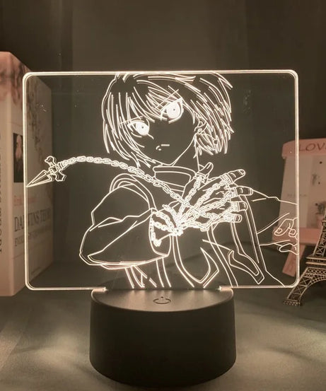 Anime Hunter X Hunter Led Night Light Killua Zoldyck Figure Nightlight Color Changing Usb Battery Table 3d Lamp Gift for Kids