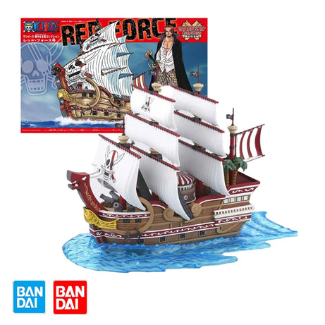 One Piece Anime Figure Grand Ship Collection RED FORCE Kit Anime Fighter Assembly Model Anime Action Figure Toy Gifts