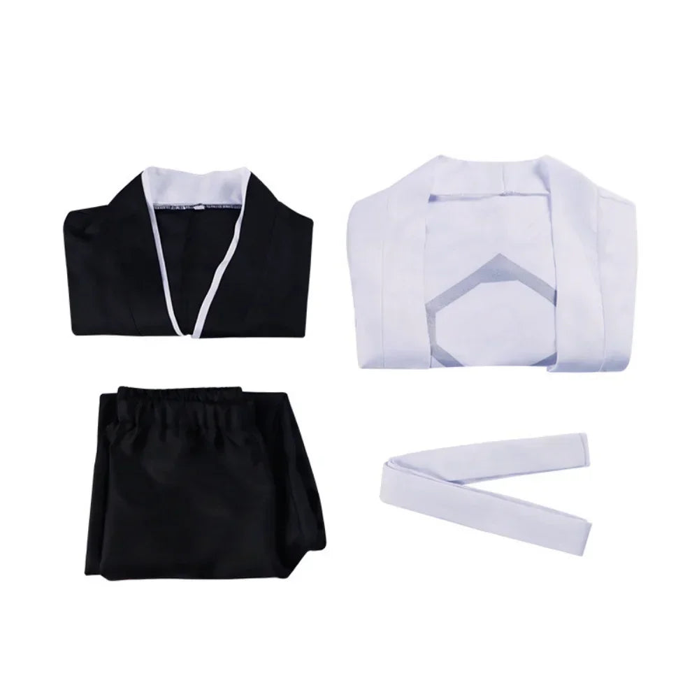 Aizen Sosuke Cosplay Set – Bleach TYBW Captain Kimono & Wig