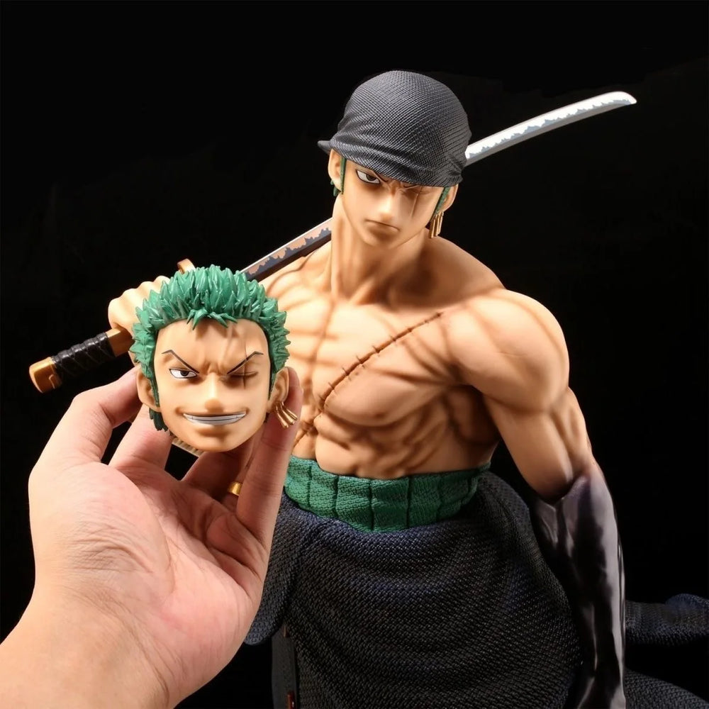 One Piece Zoro (Three-Sword) Large PVC Figure — 50cm Statue 6