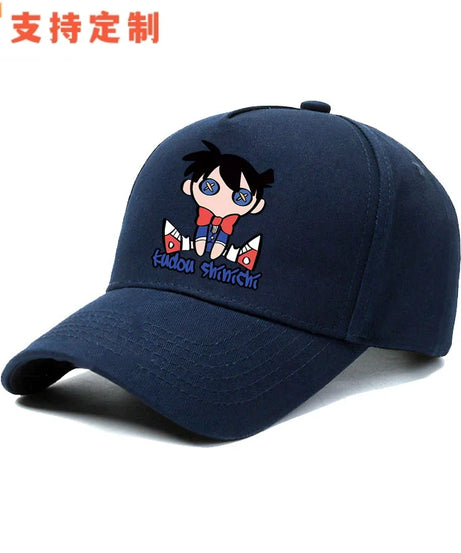 Detective Conan anime Kid the Phantom Thief sunshade baseball cap for men, outdoor casual duckbill hat, holiday gift.