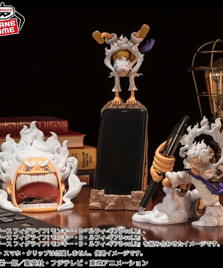 Banpresto FigLife ONE PIECE Monkey D. Luffy Nika PVC Anime Figure Action Figures Model Toys Gifts