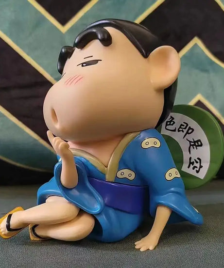 Crayon Shin chan Cute Joke Anime Office Desktop Car Creative Cute Bedroom Decoration Doll Handmade Birthday Gift