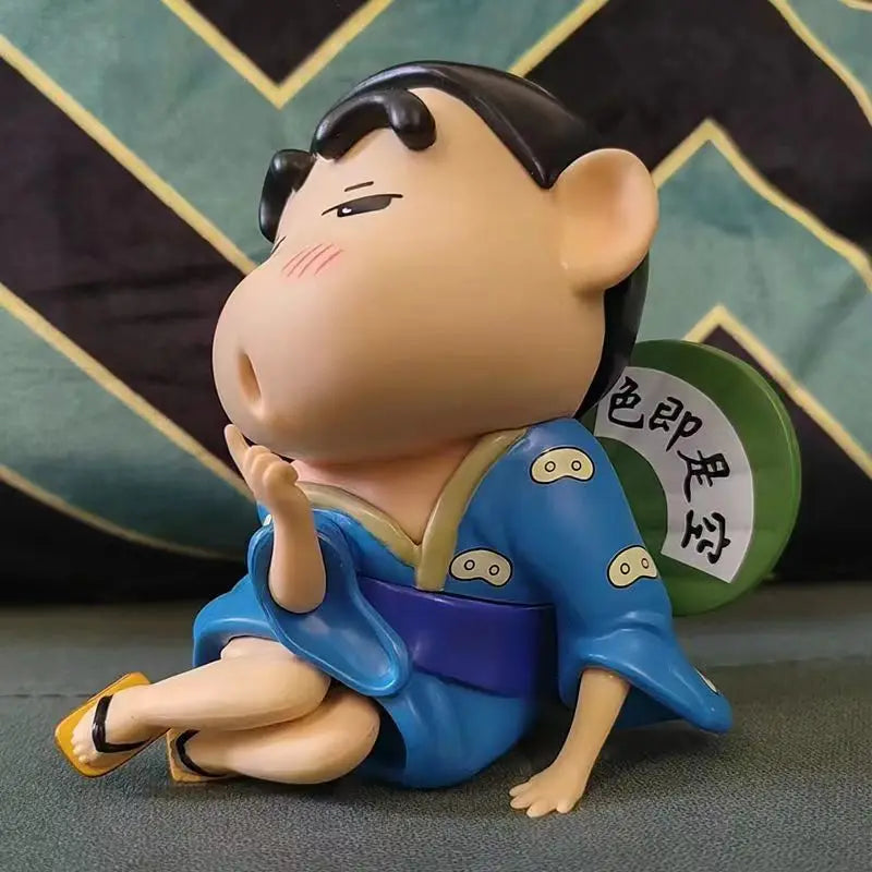 Crayon Shin chan Cute Joke Anime Office Desktop Car Creative Cute Bedroom Decoration Doll Handmade Birthday Gift