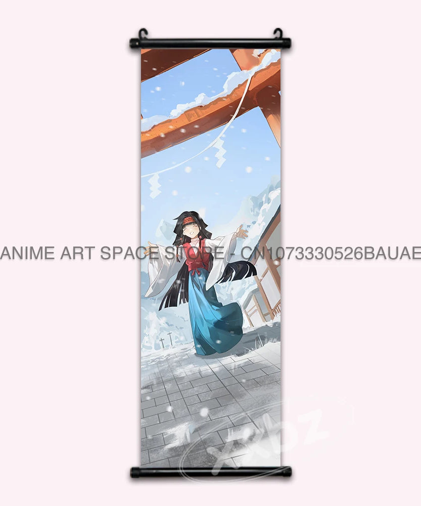 Hunter x Hunter Scroll Poster – Classic Anime Wall Art Canvas Decoration