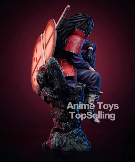 Naruto 30cm/11.81in Anime Figures Naruto Uchiha Madara Figure PVC Statue Collection Model Toy Gifts