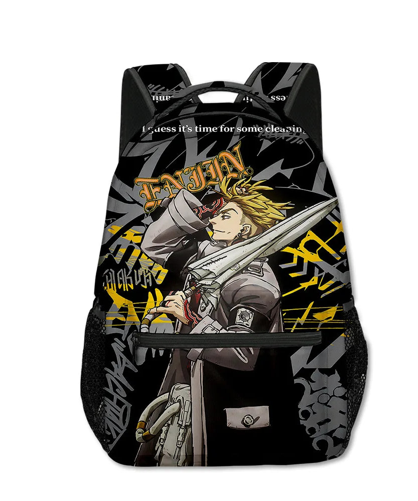 Trendy Popular Novelty Gachiakuta student Bookbag Notebook Backpacks 3D Print Oxford Waterproof Boys/Girls Travel Backpacks