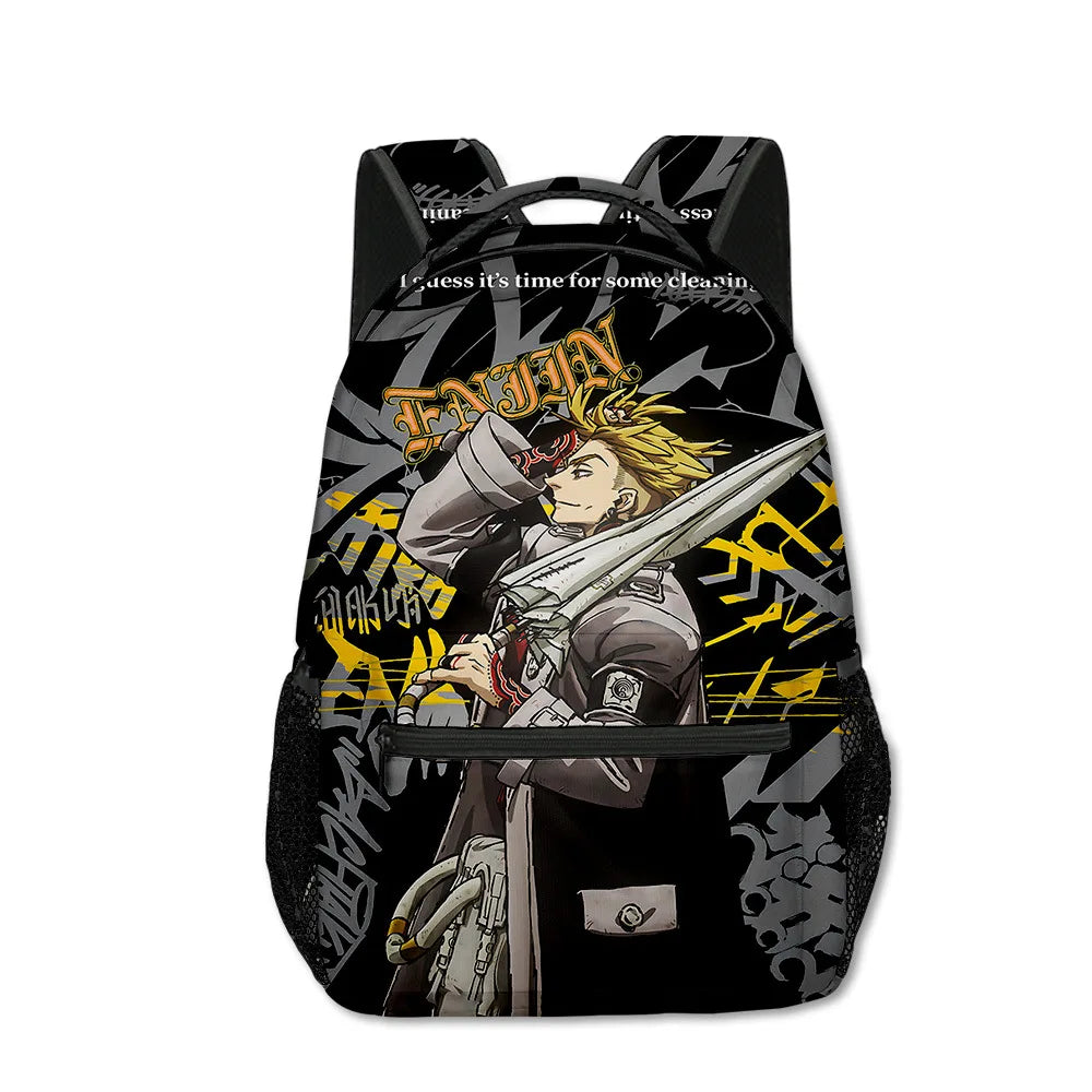 Trendy Popular Novelty Gachiakuta student Bookbag Notebook Backpacks 3D Print Oxford Waterproof Boys/Girls Travel Backpacks