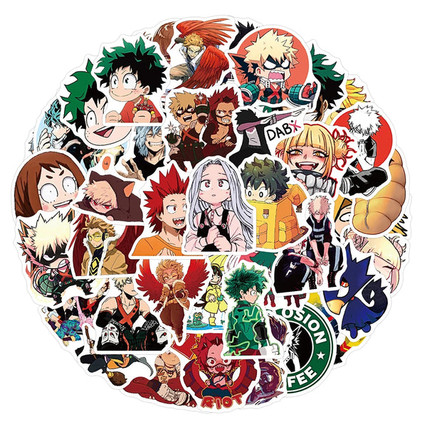 My Hero Academia Deku Sticker Pack — Waterproof Decals