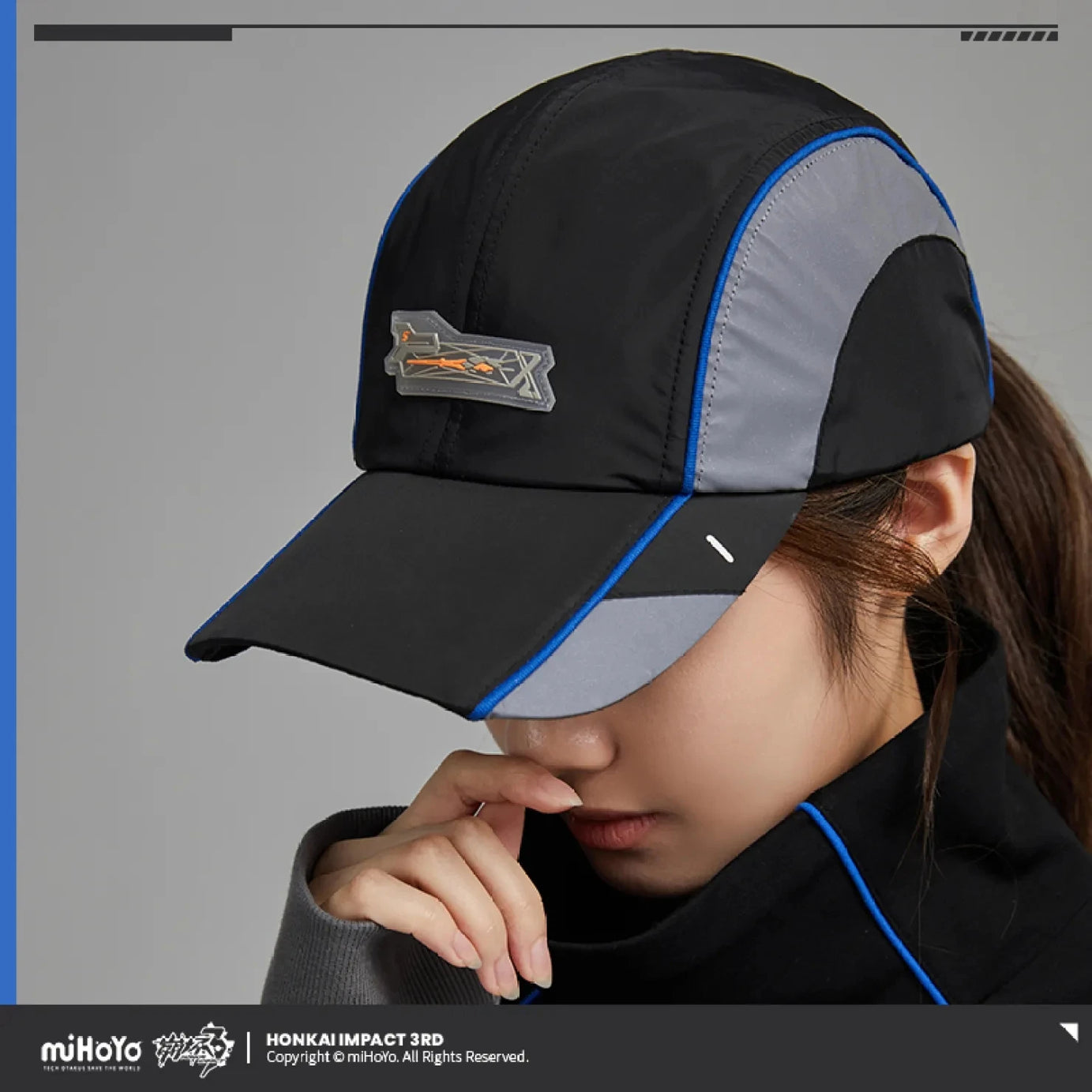 Anime Game Honkai Impact 3RD Herrscher of Truth Bronya Cosplay Casual Baseball Cap 54-59CM