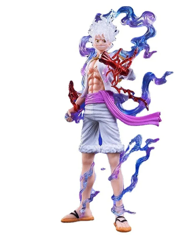 20cm/7.87in Anime One Piece Figure GEAR 5 Nika Sun God Luffy Action Figures Pvc Statue Collection Model Toys Gifts