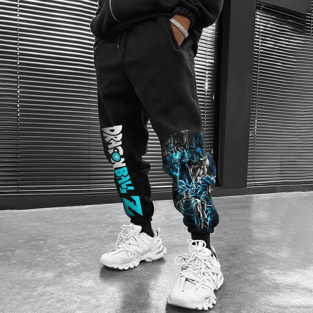 Dragon Ball Goku Joggers — Graphic Print Sweatpants 6