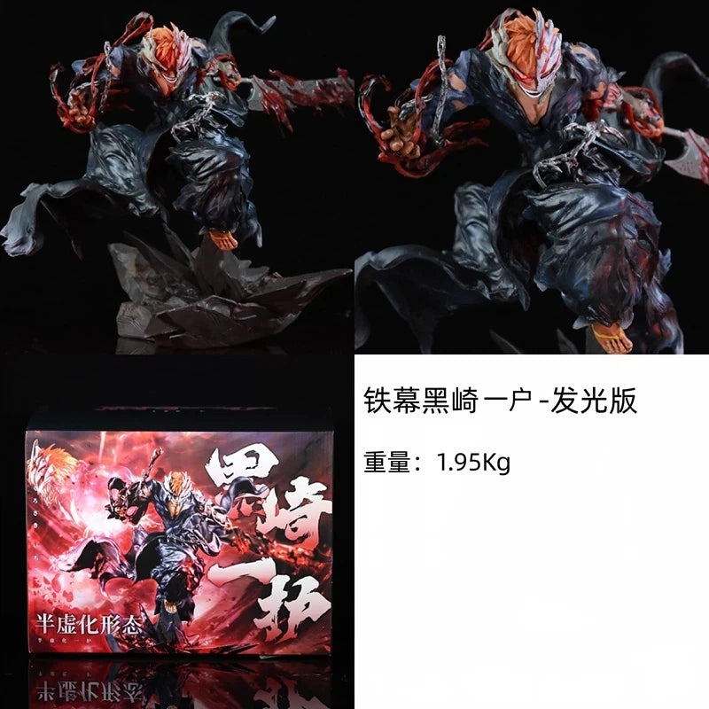 Bleach Ichigo (Half-Hollow) Light-Up PVC Figure — 22cm Statue 7